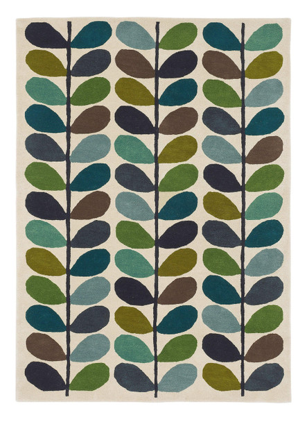 Orla Kiely 059507 Multi Stem Kingfisher Rug