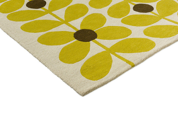 Orla Kiely 158106 Sixties Stem Yellow Rug