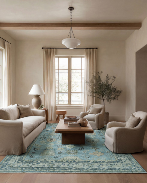 Jaipur Boheme BOH34 Blue Rug