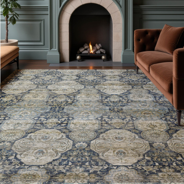Dalyn Aristo AR8 Navy Rug