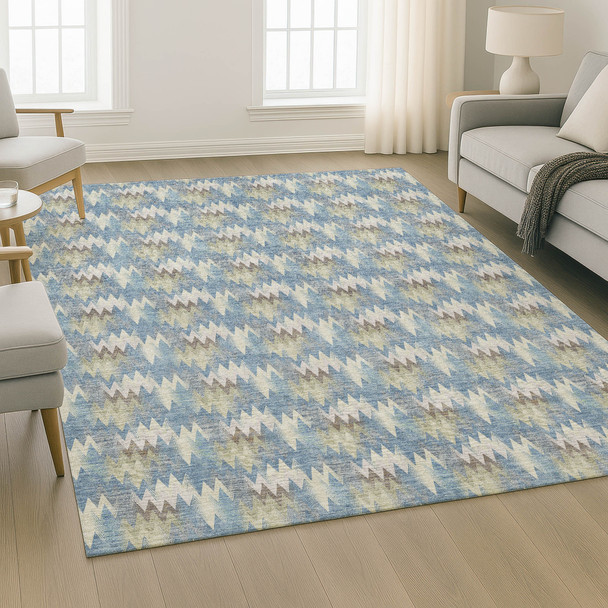 Dalyn Soft Essentials SE5 Blue Rug