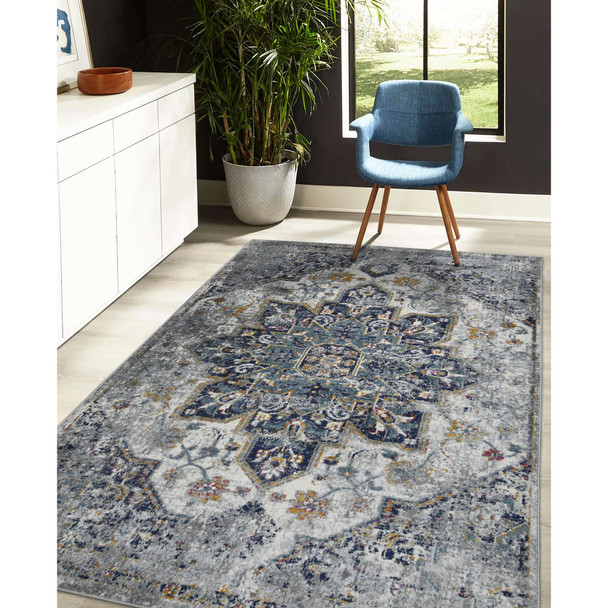 Amer Montana MON-11 Gray Blue Rug
