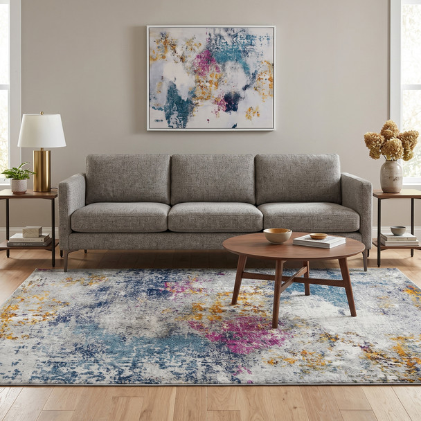 Amer Montana MON-12 Blue Pink Rug