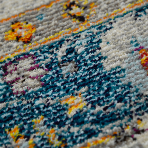 Amer Montana MON-6 Blue Orange Rug
