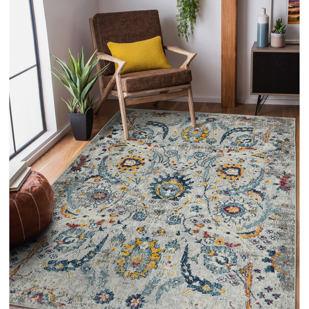 Amer Montana MON-7 Ivory Orange Rug