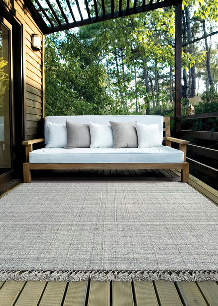 Couristan Ascot 5415 3301 Windowpane Grey Rug