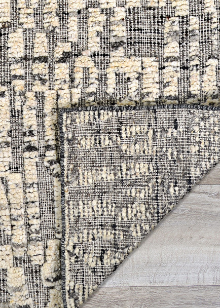 Couristan Hancock 5907 0001 Carpathian Charcoal Rug
