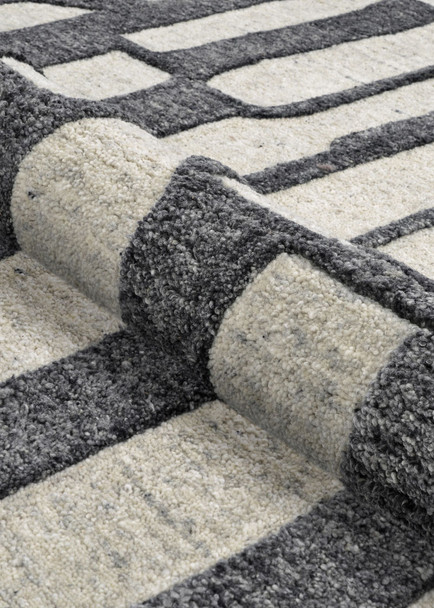 Couristan Lotus 8221 2011 Enlightment Obsidian Rug
