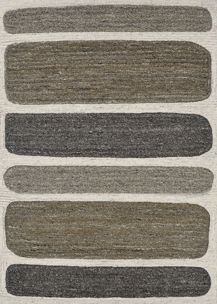 Couristan Lotus 8223 3864 Pagoda Earth Rug