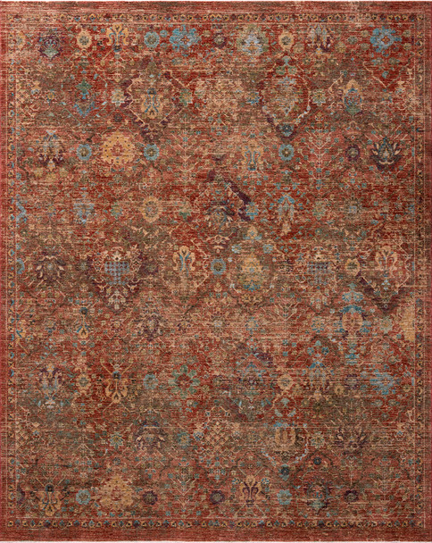 Loloi Winchester WNC-01 Rust Multi Rug