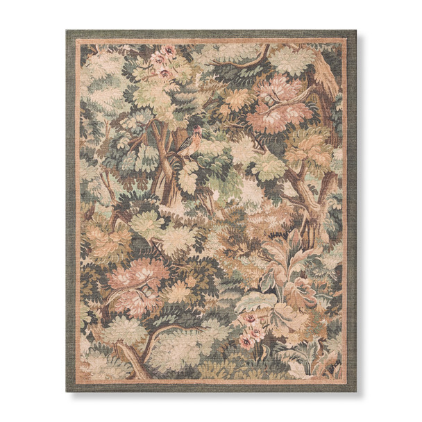 Loloi Enchanted Wood ENCHA Multi Green Wall Art
