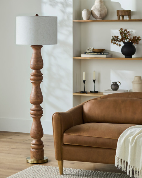 Surya Alvimare AVM-001 Accent Floor Lamp