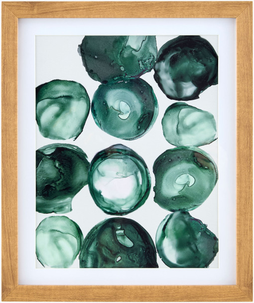 Livabliss Molecule MOLE-002 Framed Art