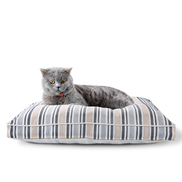 LR Home Poly 20102 Dark Gray Light Gray Beige White Pet Bed