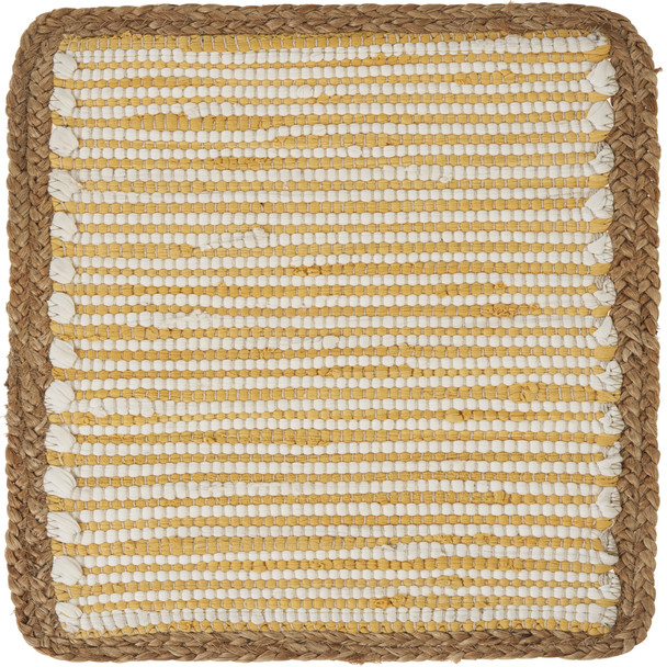 LR Home Blossom 04602 White Yellow Table Top