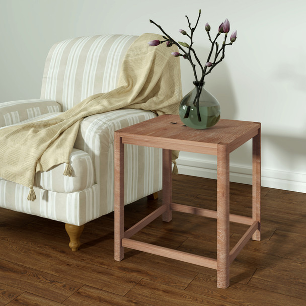 LR Home Russet 03902 Brown Side Table