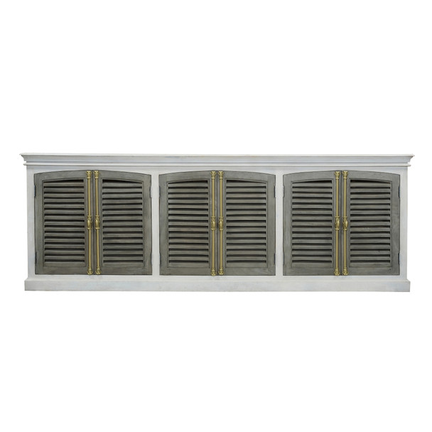 LR Home Arcadia 46331 White Gray Sideboard