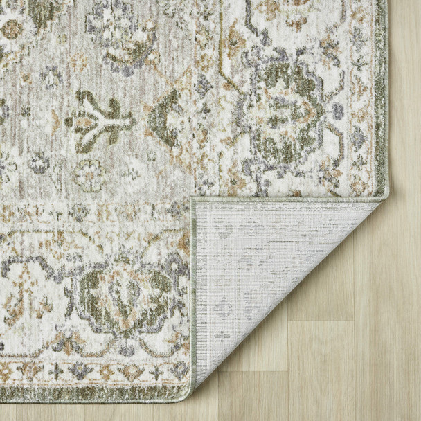 LR Home Miranda 83145 Green Ivory Rug