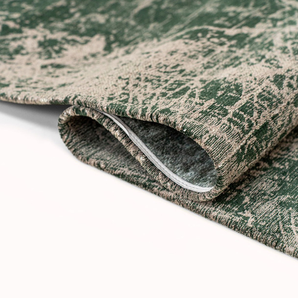 Louis De Poortere Mad Men Cracks 8723 Dark Pine Rug