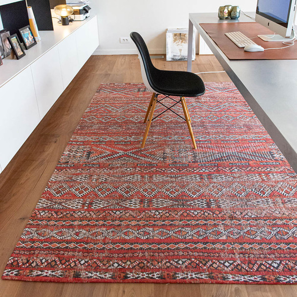 Louis De Poortere Antiquarian Kilim 9115 Fez Red Rug