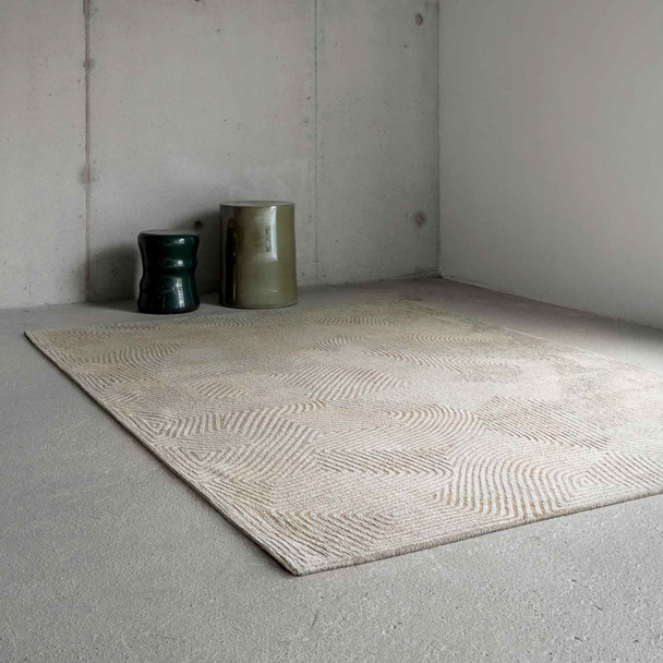 Louis De Poortere Meditation Coral 9229 Shell Beige Rug