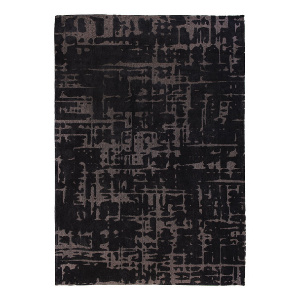 Louis De Poortere Structures Baobab 9200 Black Water Rug
