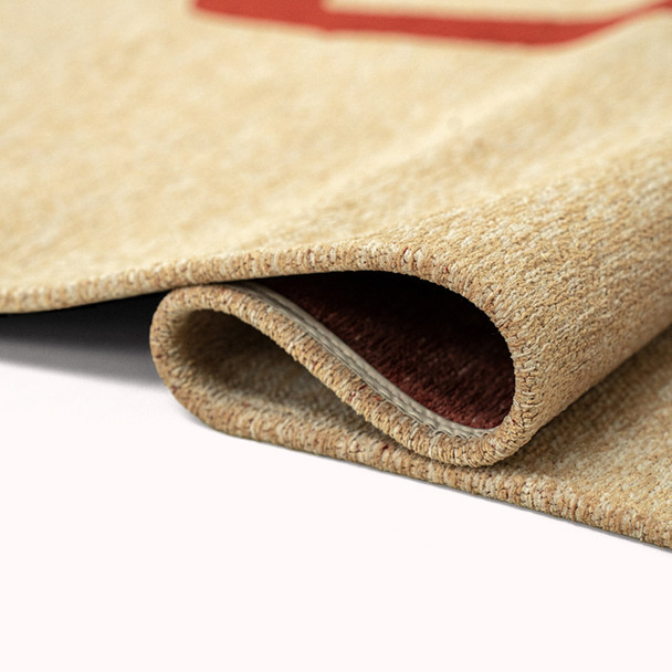 Louis De Poortere Craft Ribbon 9847 Imperial Red Rug