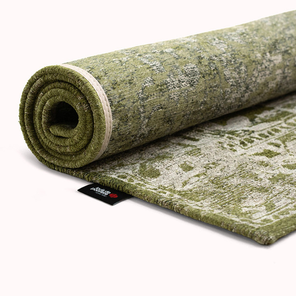 Louis De Poortere Antiquarian Tabriz 8297 Olive Wood Rug
