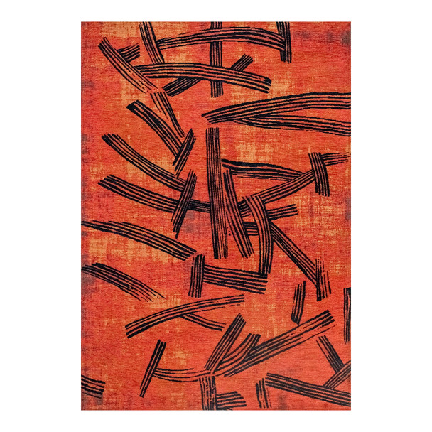 Louis De Poortere Meditation Kanji 8332 Ginger Chocolat Rug