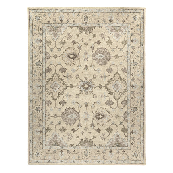 LR Home Ambrose 83106 Cream Beige Rug
