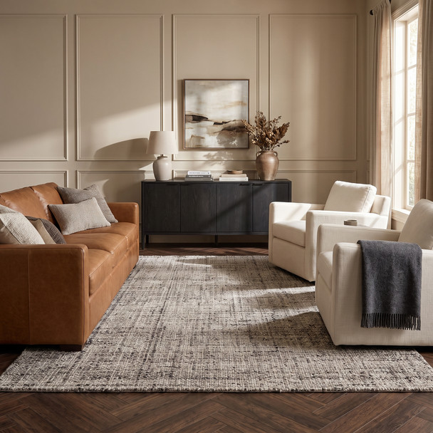 LR Home Charleston 82878 Grey Ivory Rug