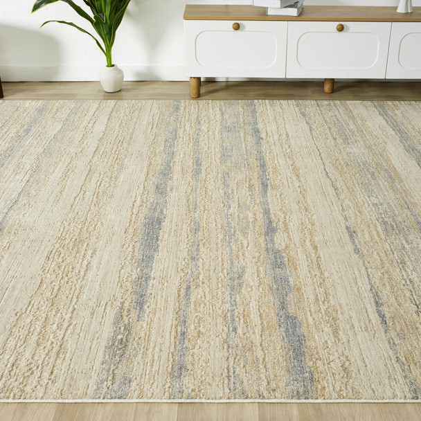LR Home Monaco 83134 Beige Gray Rug