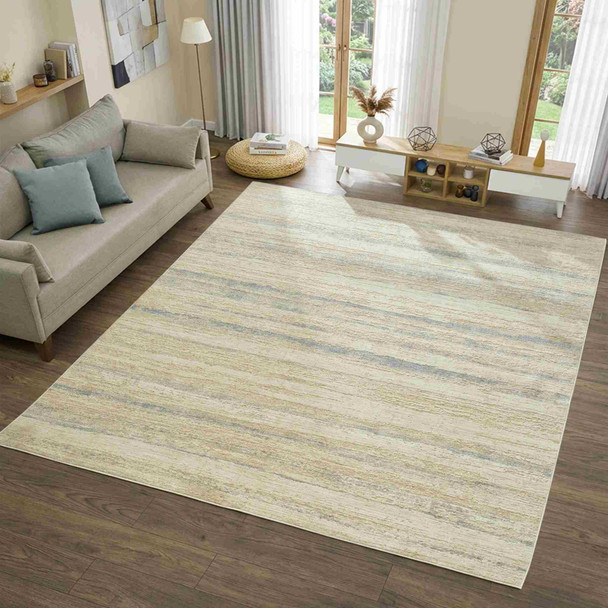 LR Home Monaco 83134 Beige Gray Rug
