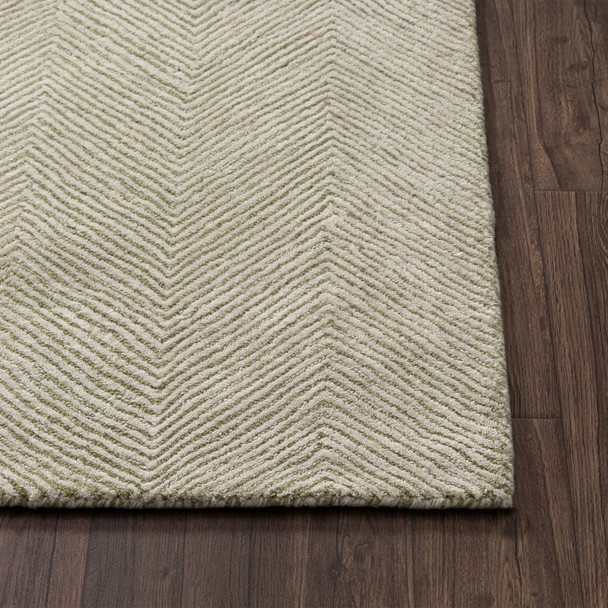 LR Home Scapes 82768 Green Rug