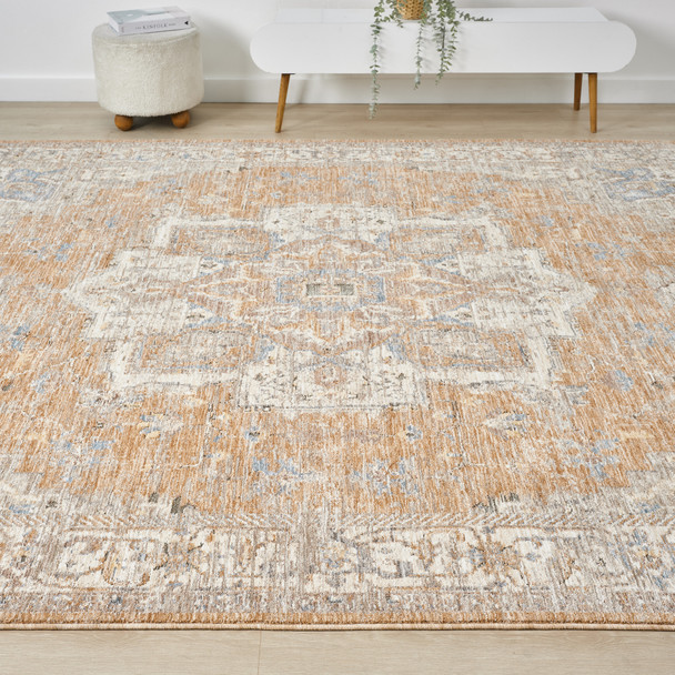 LR Home Viola 83125 Rose Ivory Rug