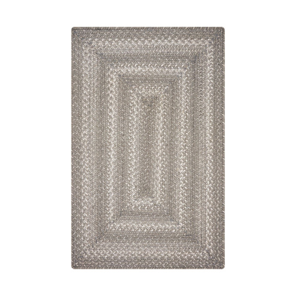 Grey Cloud Jute Braided Rug by Homespice