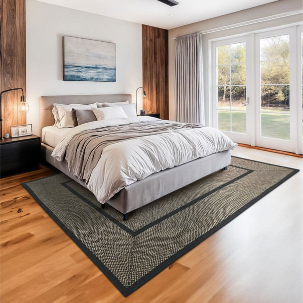 Manchester Jute Braided Rug by Homespice