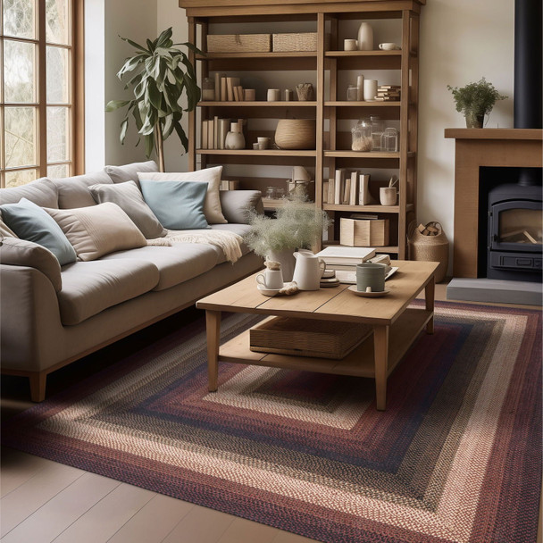 Prescott Jute Braided Rug by Homespice