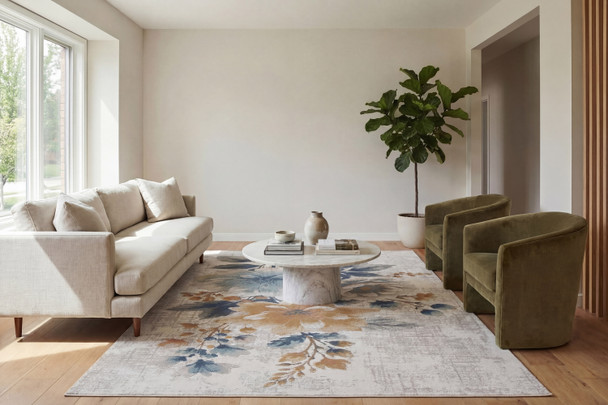 Dynamic Aspire 11361-199 Cream Multi Rug