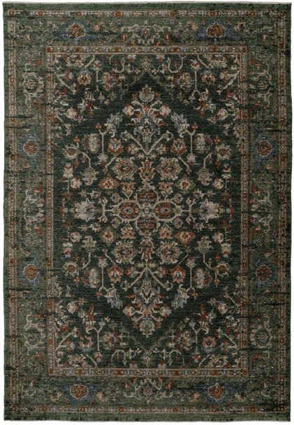 Dynamic Atlanta 11750-599 Navy Multi Rug