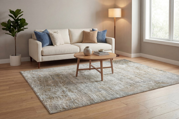 Dynamic Eden 10940-170 Cream Gold Rug
