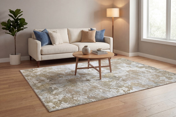 Dynamic Eden 10946-180 Cream Beige Rug