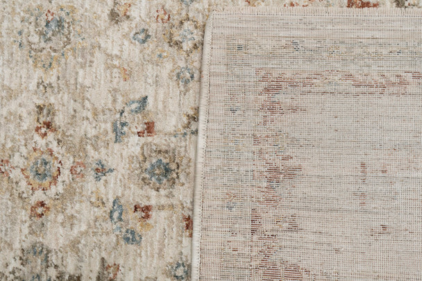 Dynamic Luminous 17601-183 Cream Beige Red Rug