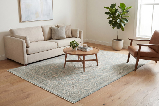Dynamic Santana 10260-580 Blue Beige Rug