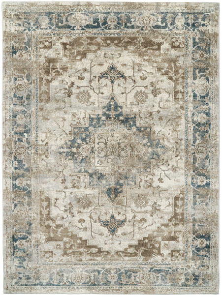 Dynamic Venedik 17778-158 Cream Navy Beige Rug