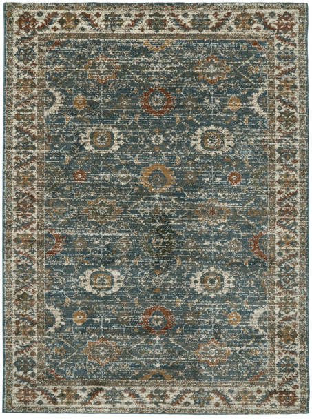 Dynamic Venedik 17781-599 Blue Multi Rug