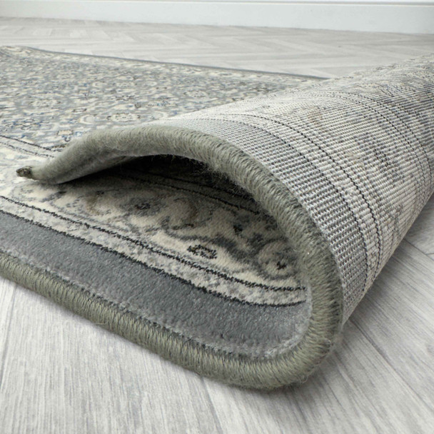 Dynamic Ancient Garden 57011 5666 Grey Cream Custom Runner - 26" Wide