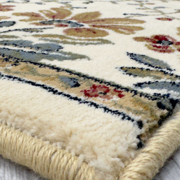 Dynamic Ancient Garden 57084 6464 Ivory Custom Runner - 26" Wide