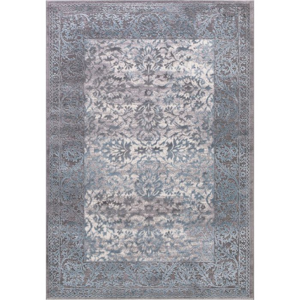 Concord Thema 2926 Vintage Teal Gray Area Rug