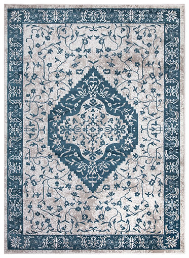 Concord Jefferson 6924 Pearl Heriz Blue Area Rug